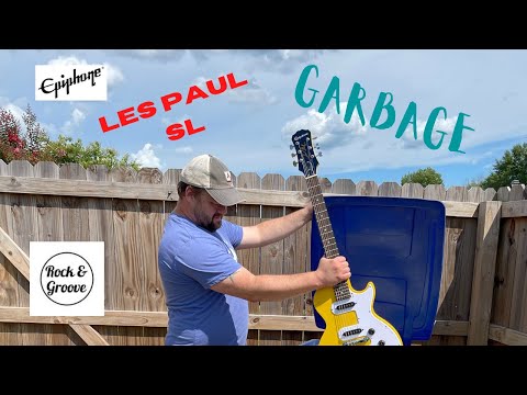 EPIPHONE Les Paul SL | A HUGE MISTAKE | HONEST Review and Demo | Rock and Groove