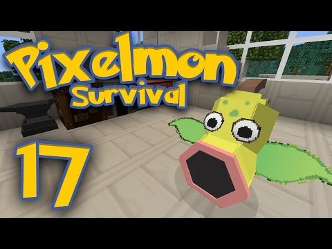 Pixelmon Survival [Part 17] - We Built This Gym on... Wood?