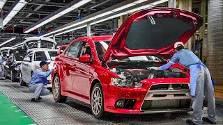 How They Produce the Mythic Mitsubishi Lancer Evolution Inside Best Japanese Factory