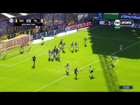Boca gano 1- 0 talleres gol cristin pavon