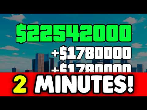 Easy GTA 5 MONEY GLITCH (Only 2 Minutes!)