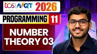 TCS NQT 2026 | Programming 11 | Number Theory 03 | TCS NQT Preparation