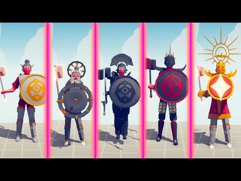 EVOLUTION OF RIGHTEOUS PALADIN - Totally Accurate Battle Simulator TABS