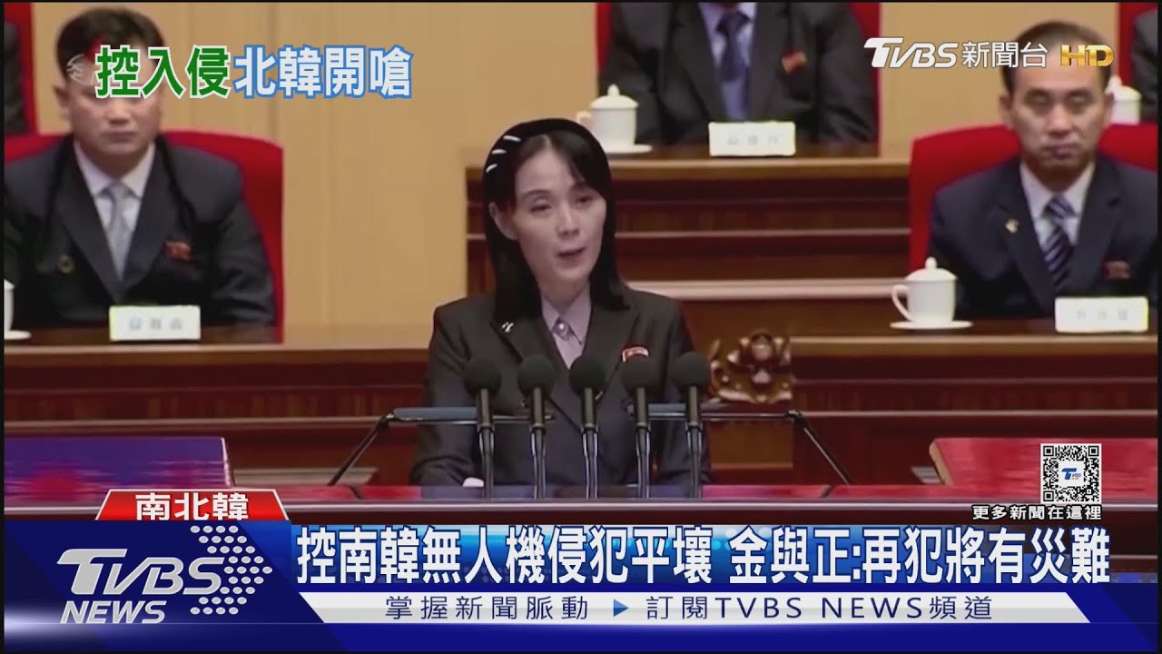 控南韓無人機侵犯平壤　金與正：再犯首爾「將有可怕災難」