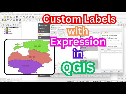 Custom Labels in QGIS Made Easy: Master Dynamic Labeling with… - Partner