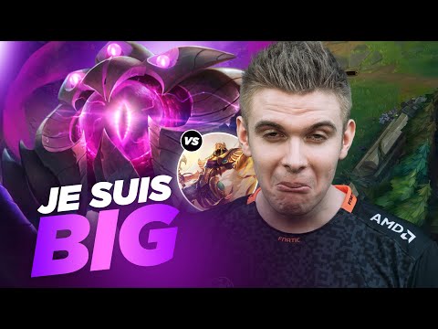 RHOBALAS : SOLOQMAIN | JE SUIS BIG - VEL'KOZ VS AZIR | LOL FR
