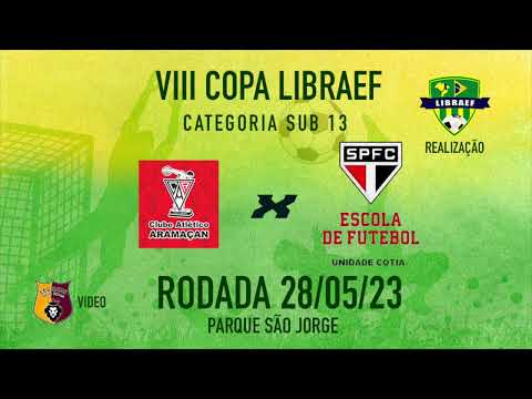 SÃO PAULO COTIA X ARAMAÇAN   SUB 13