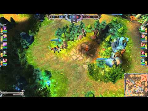 Tryndamere FirstBlood FiddleStick :D