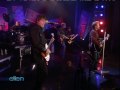 Bon Jovi We Weren T Born To Follow Live On Ellen 11 23 09