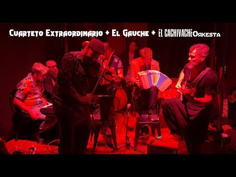 Cumparsita Extraordinaria en La Cachivacheria Milonga. @CuartetoExtraordinario  @ElCachivacheQuinteto