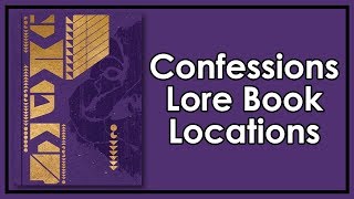 Destiny 2: Confessions Lore Book Locations