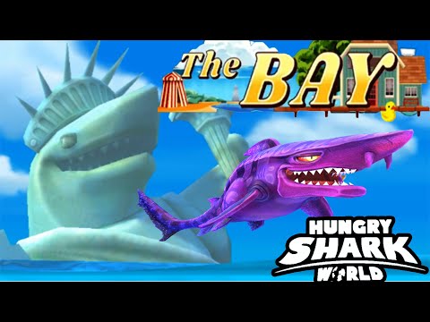 Hungry Shark World - New Update - NEW MAP UNLOCKED - All 33 Sharks Unlocked - DARK MAGIC SHARK