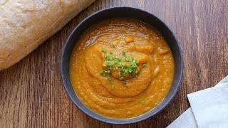 Roasted Autumn Vegetable Soup