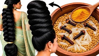 💯Fenugreek Seeds And Cloves For 30x Rapid Thick Black Hair Growth💥 Faster Silky Smooth Hair 🤩
