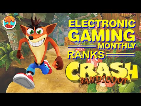 Electronic Gaming Monthly's Top 12 Crash Bandicoot Games