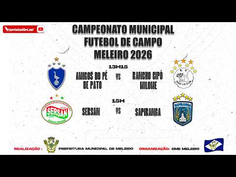Campeonato de Futebol de Campo de Meleiro 2026