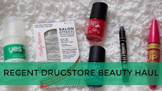 Recent Drugstore Beauty Haul | star-crossed smile