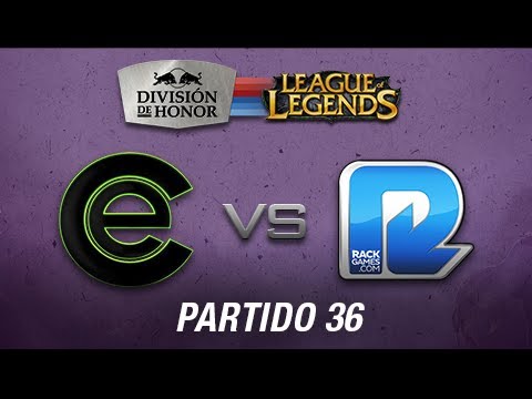 Comando Élite vs Rackgames - División de Honor de League of Legends - partido 36