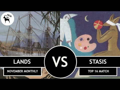 Lands vs Stasis - Premodern Monthly Open November 2020 Top 16