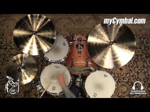 Sabian 18" HH Vanguard Crash Cymbal - 1227g - Played by Tom Lonardo (118VC-1032416F)