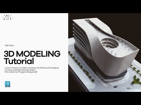 3ds Max Tutorial : Beginner Friendly - Exterior 3D Modeling