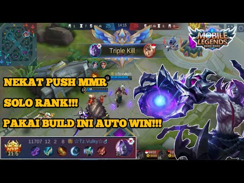 TOP GLOBAL MOSKOV NEKAT SOLO RANK BUAT PUSH MMR - MOBILE LEGEND : BANG-BANG