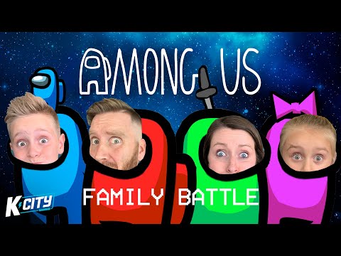 AMONG US (SUS Family Battle!!!) // K-CITY GAMING