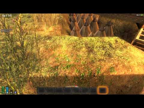 7 DAYS TO DIE Stuck in spikes, then lit afire