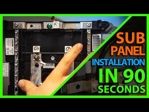 How To Install a Sub Panel In 90 Seconds