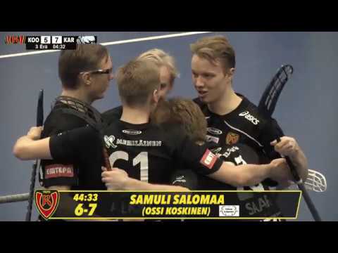 Miesten Salibandyliiga: Koovee–Karhut, kohokohdat