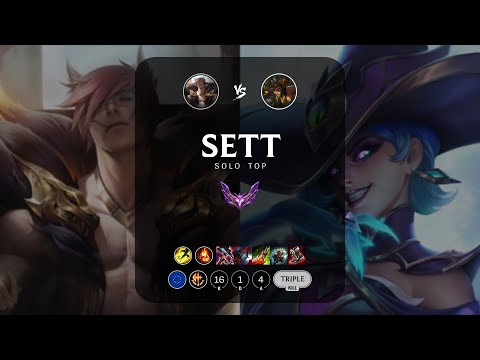 Sett Top vs Cassiopeia - EUW Master Patch 13.1