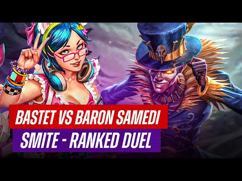 O CARA TRAPACEOU! | SMITE BASTET RANKED DUEL