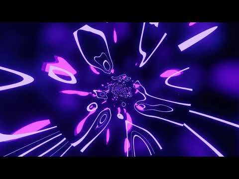 NEON Pink Purple Abstract Background Video Simple Lines Pattern