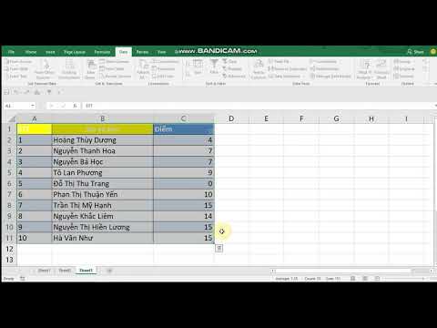 Tính tổng các ô được lọc bằng Subtotal trong Excel