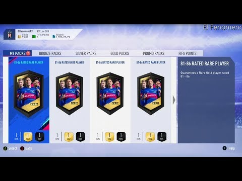 FIFA 19    7 Times 81-86 Rated Rare Player packs