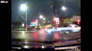 Reckless Drivers Caught By Cops Compilation February 2015 [HD]