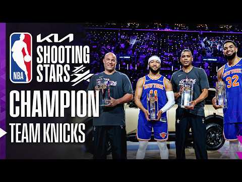 Team Knicks Win The 2026 Kia Shooting Stars Competition 🏆