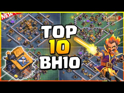 Top Builder Hall 10 Bases With Link 2023 | New BH10 Base Link - Clash of Clans