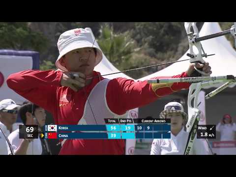 Korea v China – recurve mixed team gold | Antalya 2013 Archery World Cup stage 2