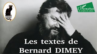 LES DERNIÈRES ACTUALITÉS - FR Présentation des trois livres sur Bernard DIMEY d'Yvette Cathiard 