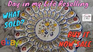 Thrifted Finds Sell for Profit | Buy It Now Sale | What Sold? | Full-time Reseller Vlog #thrifting