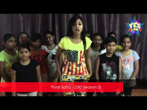 Piyali Saha DID 3 Fame  gave her  best wishes to YES I AM India's biggest reality