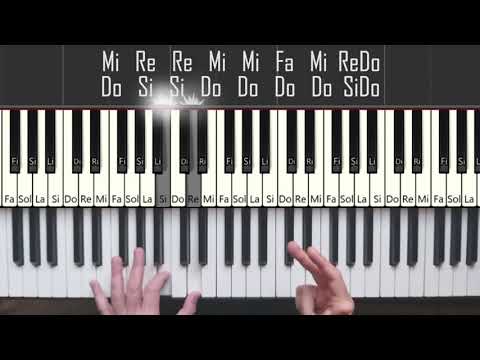 Cómo tocar teclado para principiantes - Clase 4 - Clases de piano - Curso de piano - Desde cero