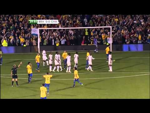 Brazil 1-0 Ghana  All  goal & Highlights 05.09.11 (HD)