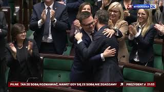 Wydarzenia 24 - Wydarzenia 21:50 (nowy Sejm i Senat, nowi marszałkowie, odwołany rząd) (13.11.2023)