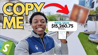 I made $15k dropshipping this product (just copy me)