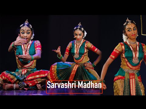 Sarvashi Madhan Solo EXCERPTS - Sridevi Nrithyalaya - Bharathanatyam Dance