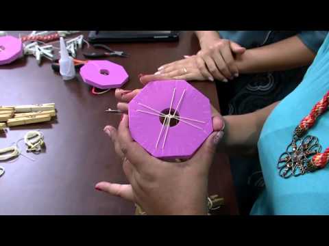 Mulher.com 22/04/2015 Eliete Massi - Pulseira em tear japonês Parte 1/2