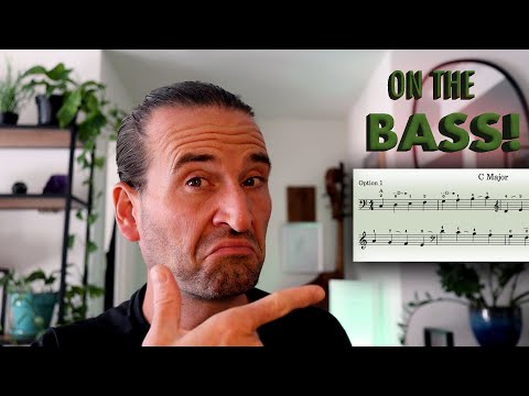 C Major Two Octave Scales for the Double Bass