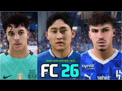 FC 26 | HIDDEN GEMS WITH REAL FACES